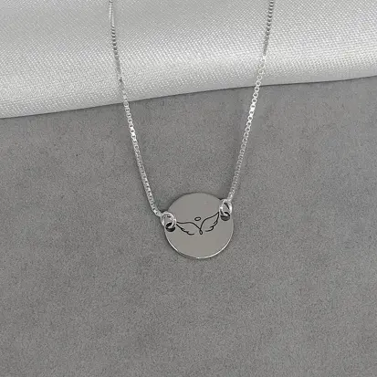 CHOKER REDONDO ASA ANJO 35+5CM